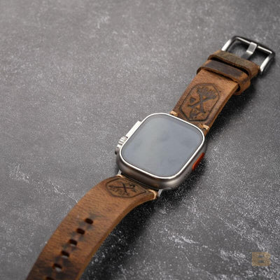 Vintage Leather Apple Watch Strap