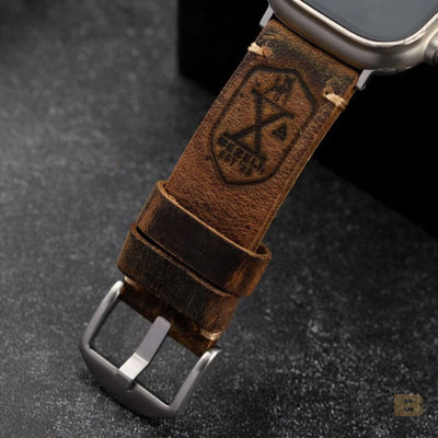 Vintage Leather Apple Watch Strap