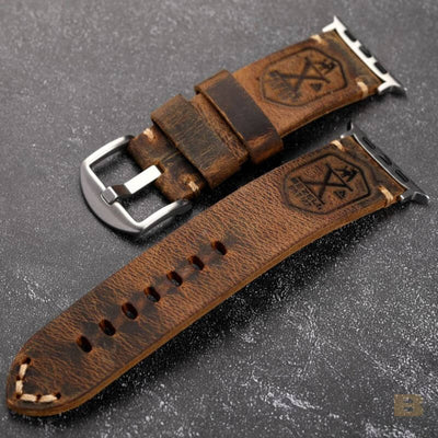 Vintage Leather Apple Watch Strap