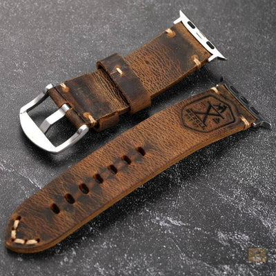 Vintage Leather Apple Watch Strap