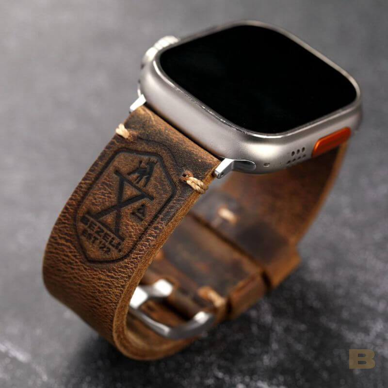 Vintage Leather Apple Watch Strap