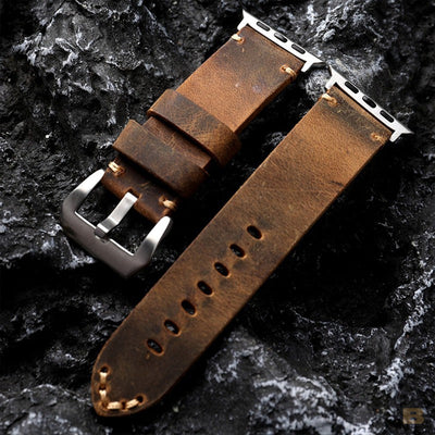 Vintage Leather Apple Watch Strap