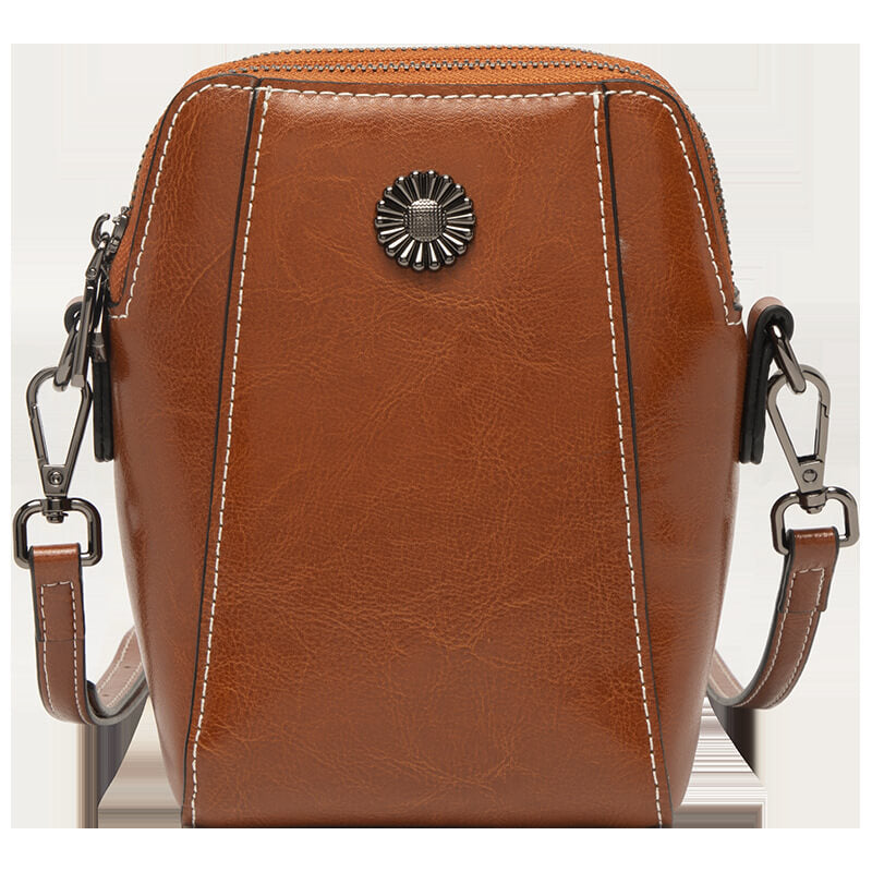 Daphne Leather Crossbody Bag