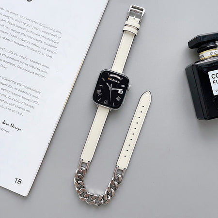 Leather Chain Strap for Apple Watch