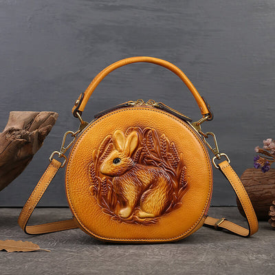 Leather Rabbit Louise Bag