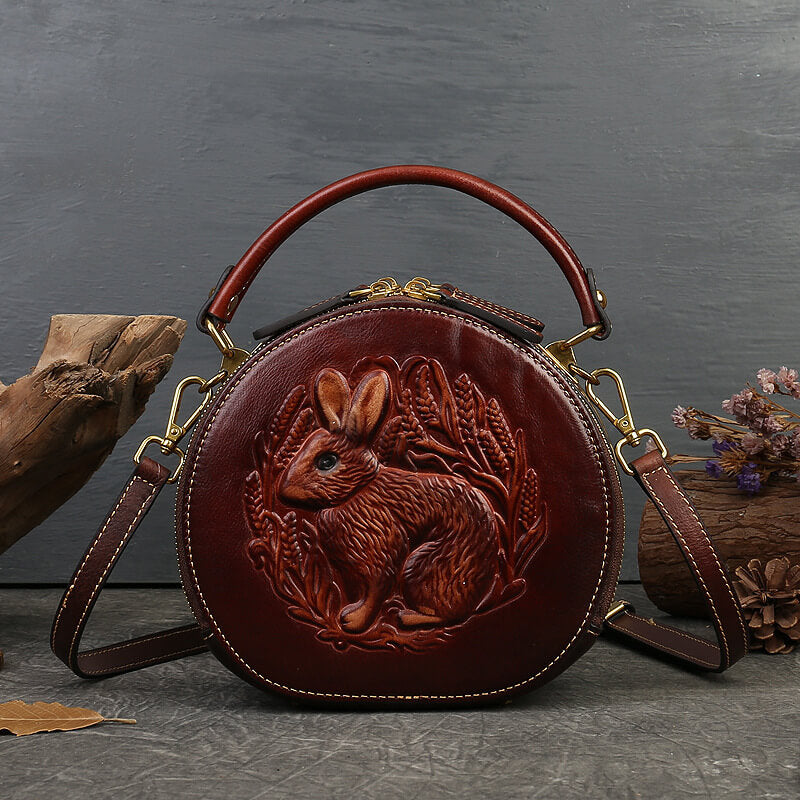 Leather Rabbit Louise Bag