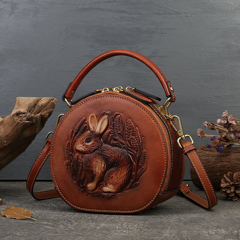 Leather Rabbit Louise Bag