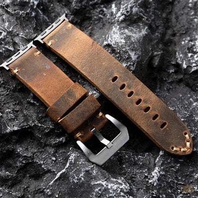 Vintage Leather Apple Watch Strap