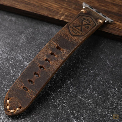 Vintage Leather Apple Watch Strap