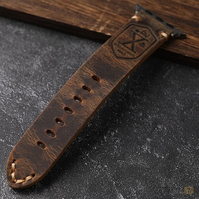 Vintage Leather Apple Watch Strap