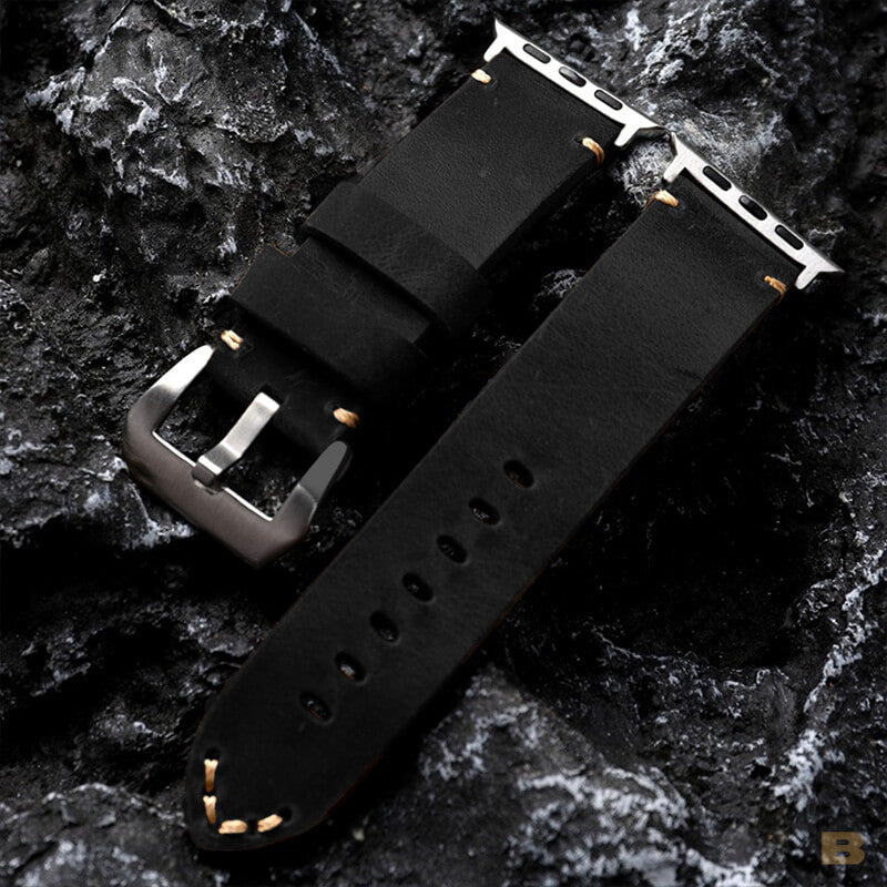 Vintage Leather Apple Watch Strap